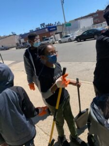 Cleaning the neighborhood